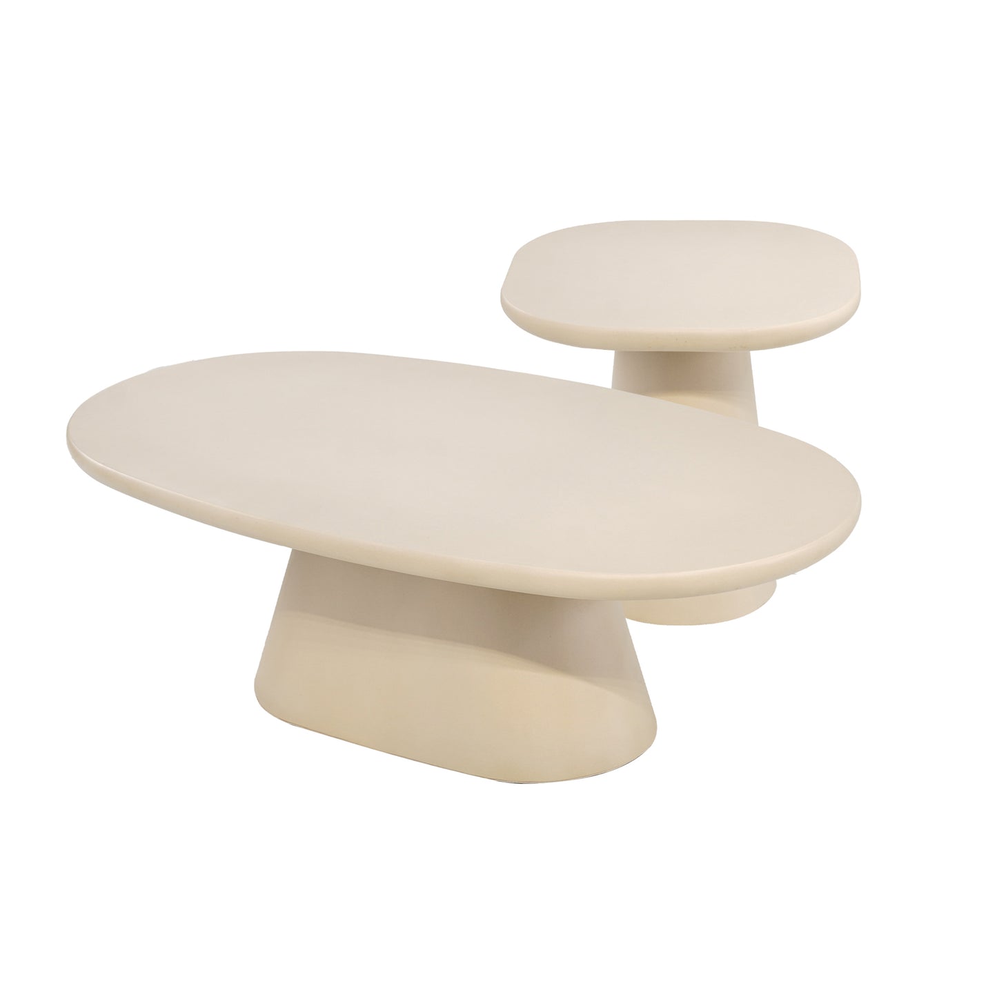 Monolith SET - Mesa de centro + mesa auxiliar