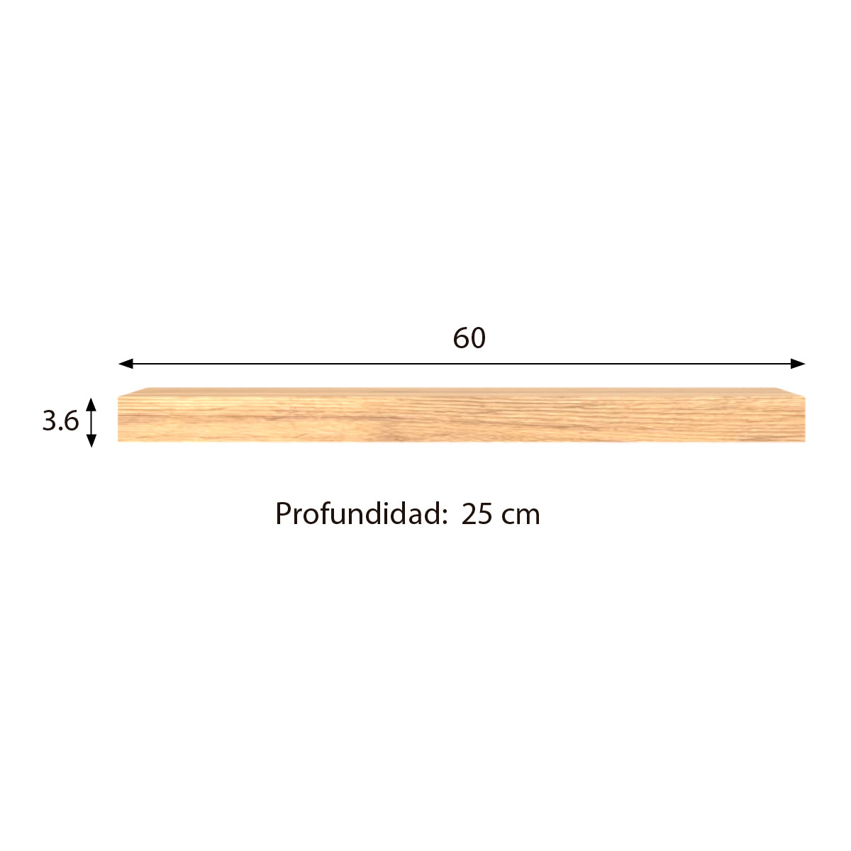FLOATING DISPLAY.012 - Estantería flotante
