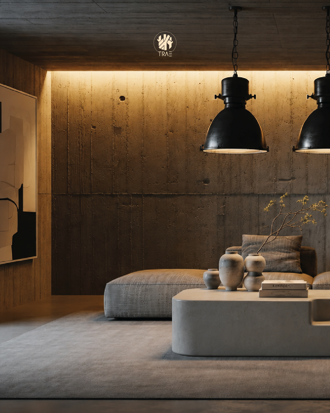 Bedrock SET - Mesa de centro + mesa auxiliar