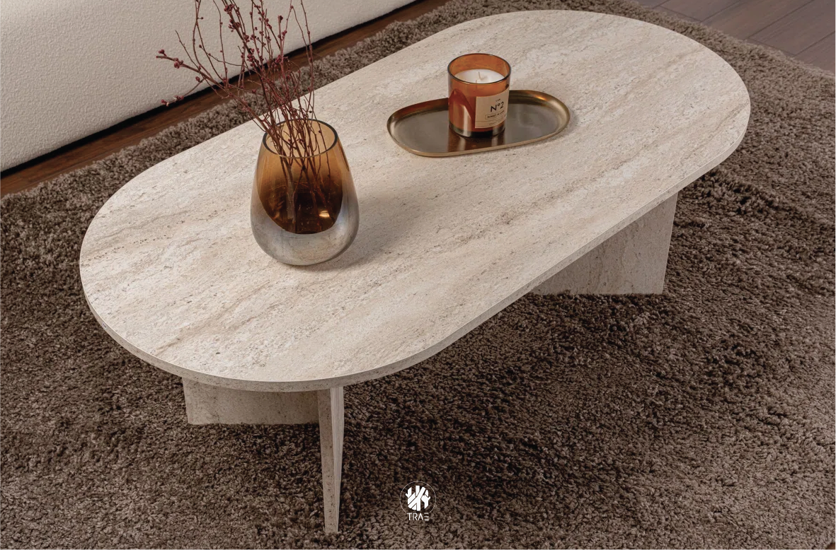 Stratta SET - mesa de centro + mesa auxiliar