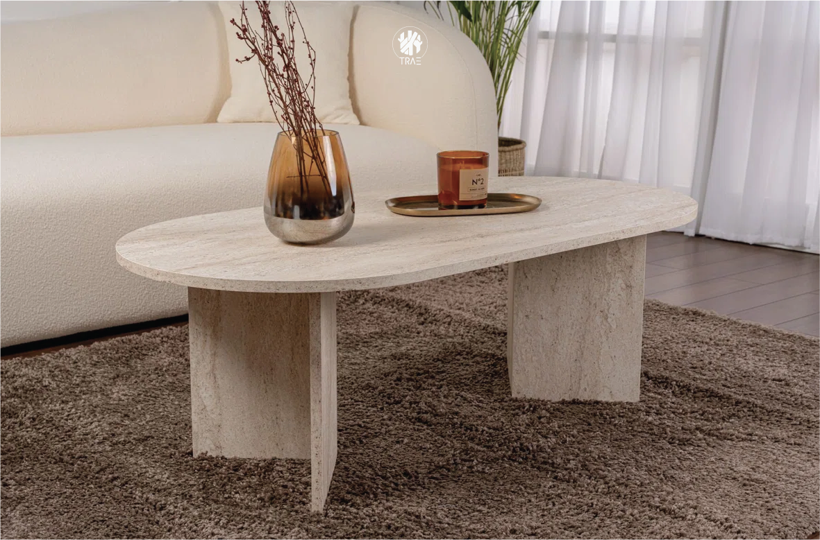 Stratta SET - mesa de centro + mesa auxiliar