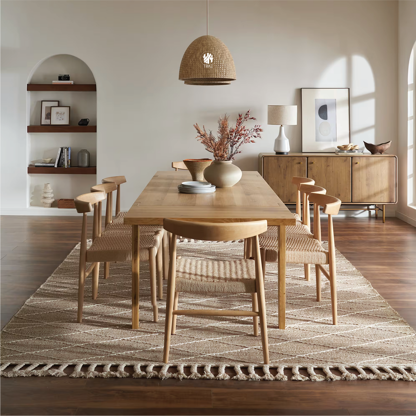 Elio - Mesa madera extensible