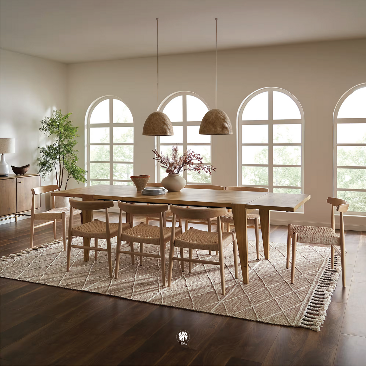 Elio - Mesa madera extensible