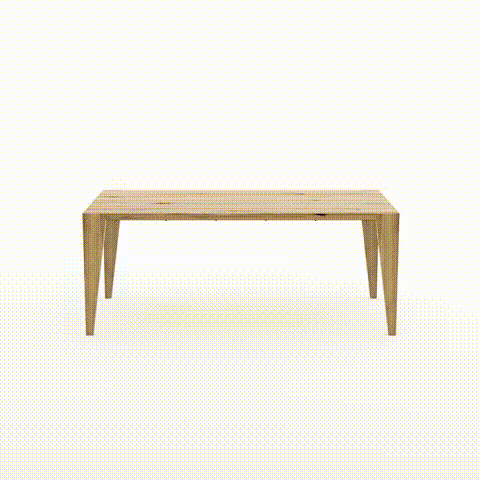 Elio - Mesa madera extensible